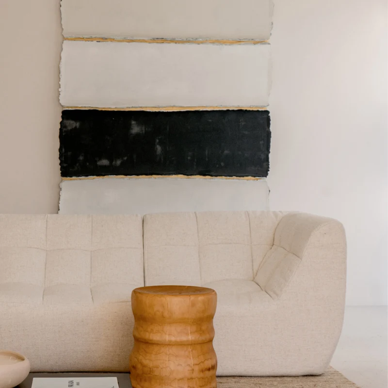 Hoek Fauteuil - Lemont - W91 D91 H74 - Ivory Bouclé