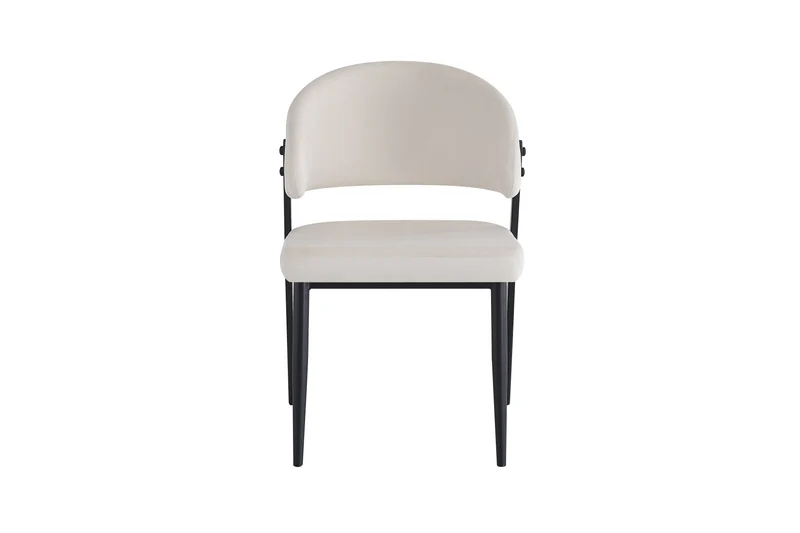 Chaise LAMIA pieds noirs