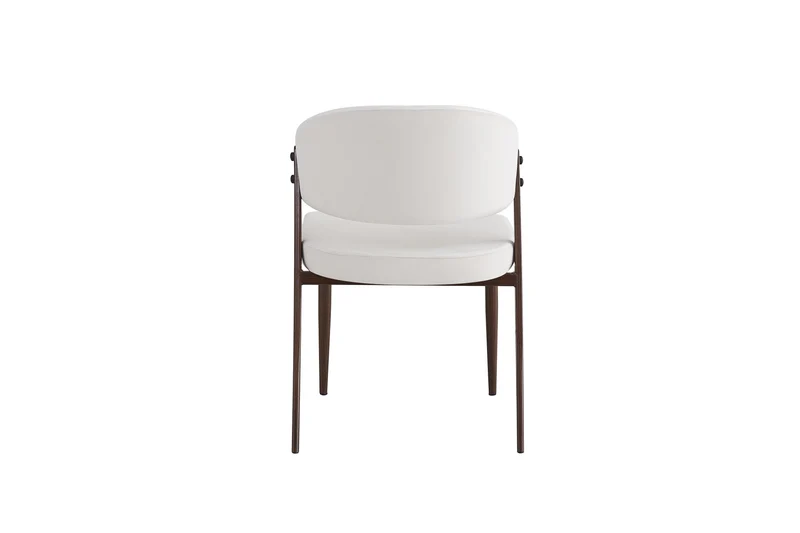 Chaise LAMIA effet noyer