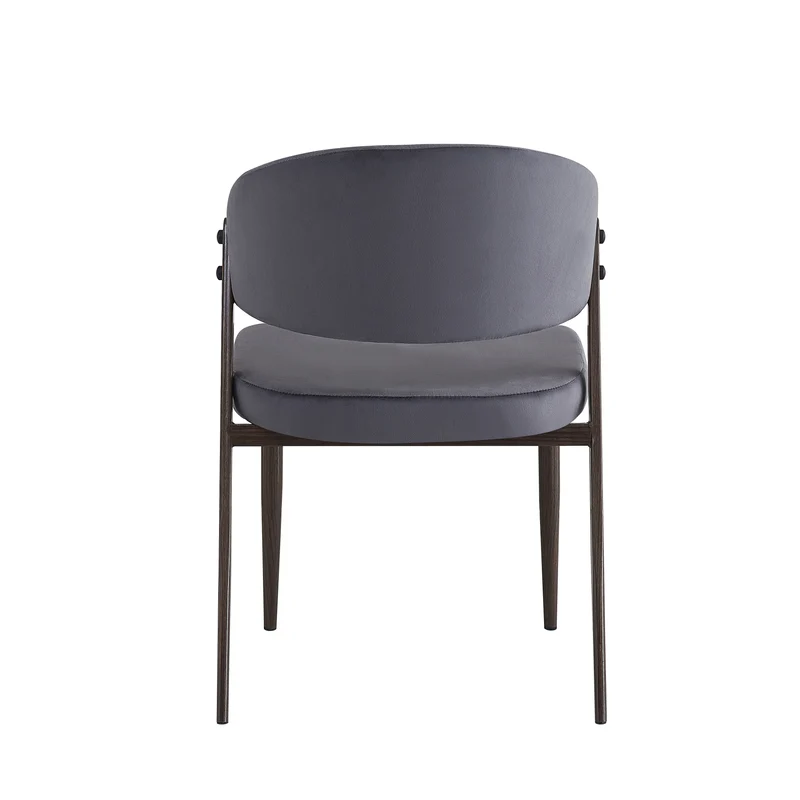 Chaise LAMIA effet noyer