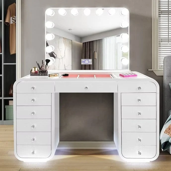 Coiffeuse + miroir SUZY