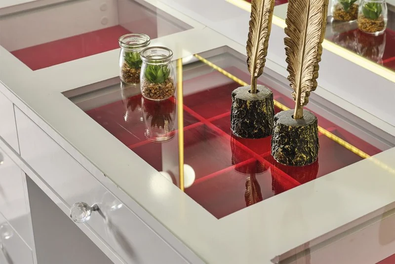 Coiffeuse + miroir ANGEL