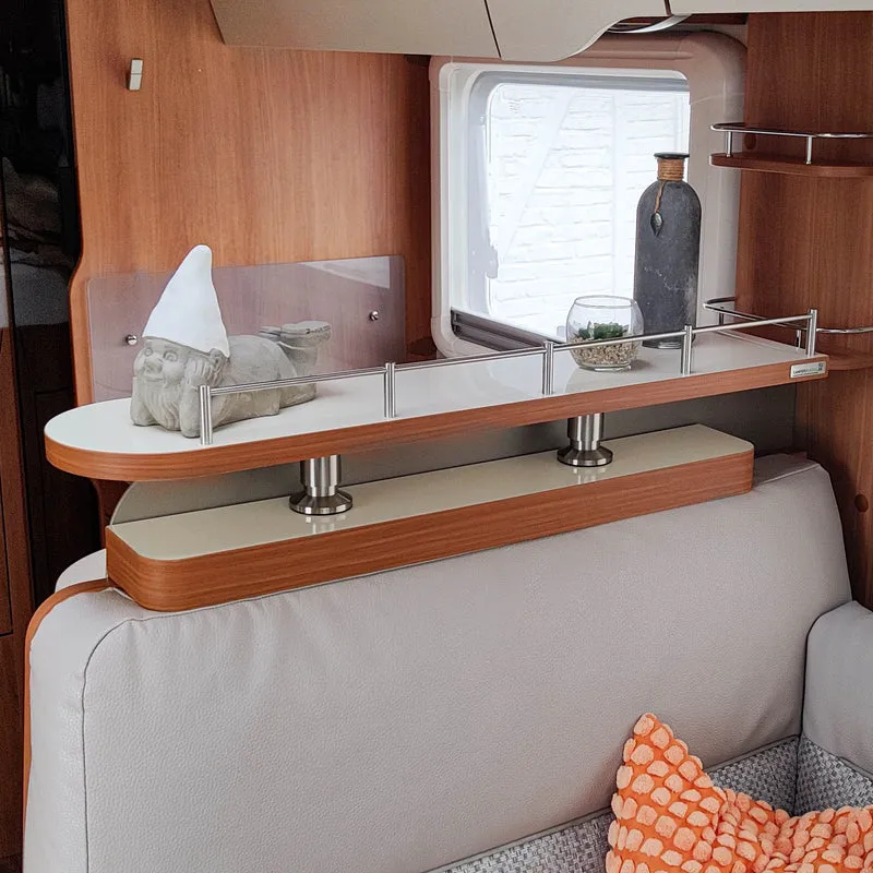 Tablette de rangement en 2 parties pour les modèles Hymer SL et GL