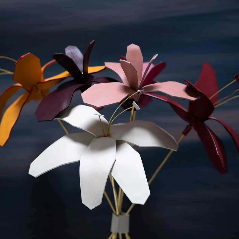 Leather Decorative Object ÈDEN by MARCO Atelier