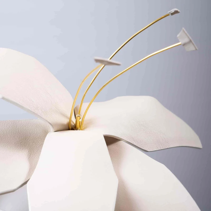 Leather Decorative Object ÈDEN by MARCO Atelier