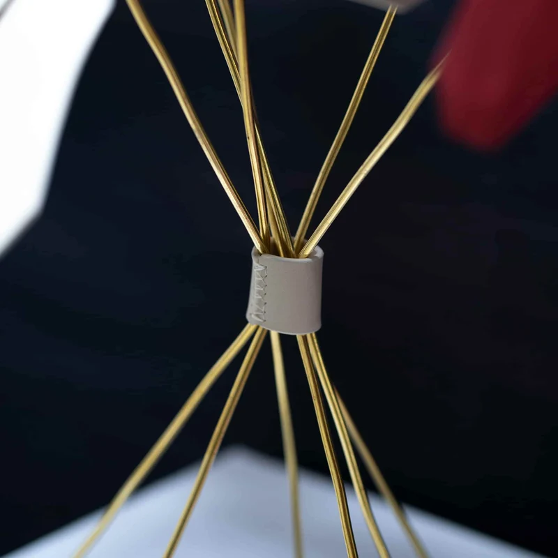 Leather Decorative Object ÈDEN by MARCO Atelier