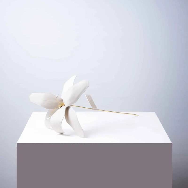 Leather Decorative Object ÈDEN by MARCO Atelier