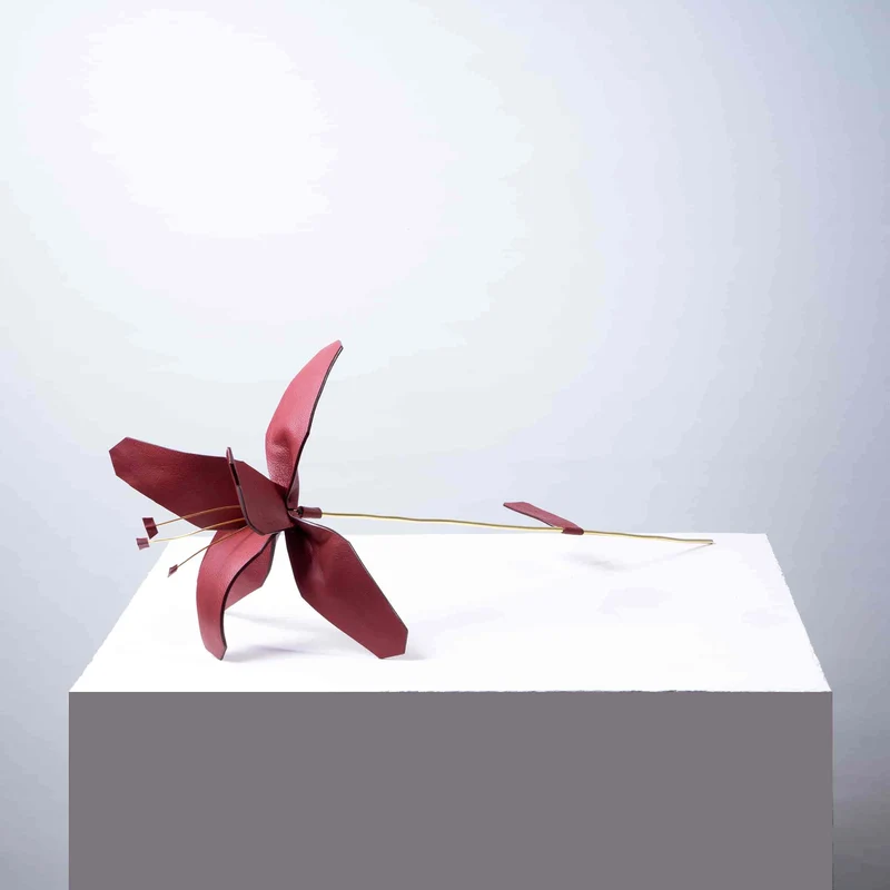 Leather Decorative Object ÈDEN by MARCO Atelier