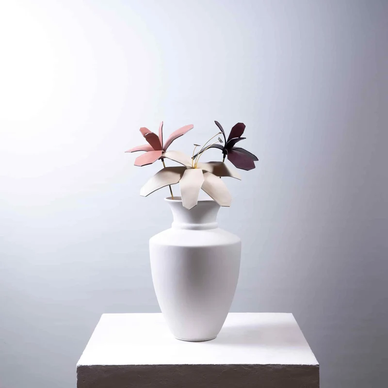 Leather Decorative Object ÈDEN by MARCO Atelier