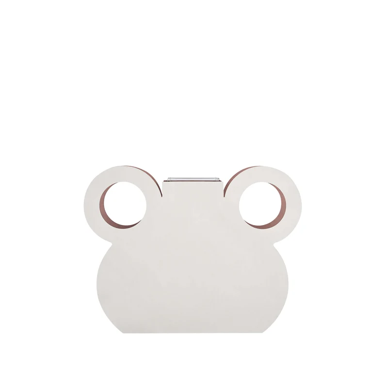 Leather Decorative Object VASE OTTO by Gianpaolo Venier for ADJ STYLE