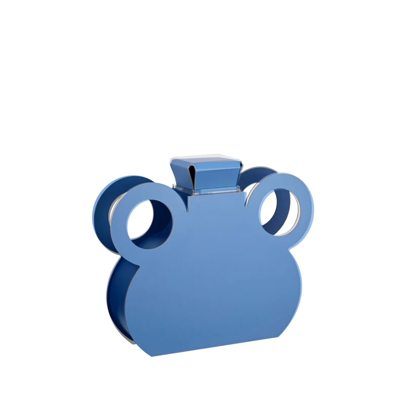 Leather Decorative Object VASE OTTO by Gianpaolo Venier for ADJ STYLE