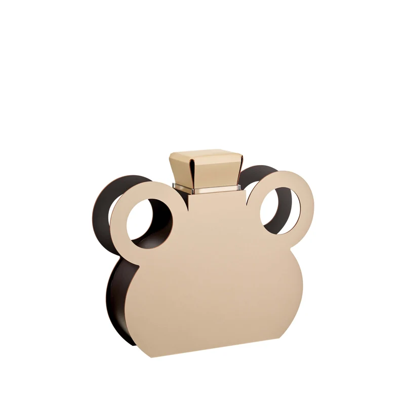 Leather Decorative Object VASE OTTO by Gianpaolo Venier for ADJ STYLE