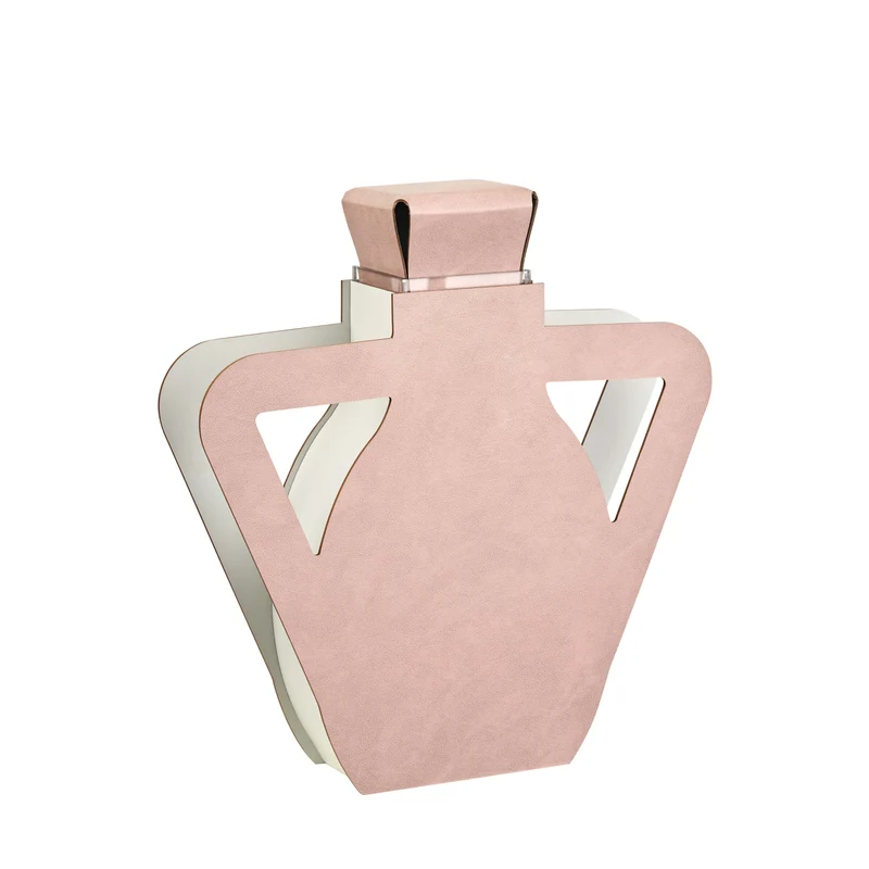Leather Decorative Object VASE OTTO by Gianpaolo Venier for ADJ STYLE