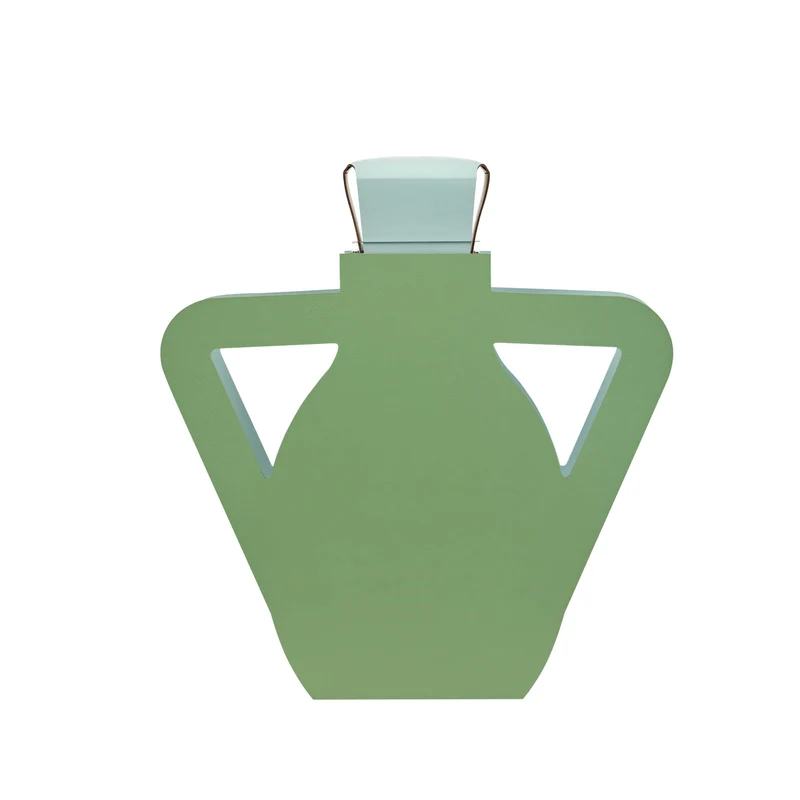 Leather Decorative Object VASE OTTO by Gianpaolo Venier for ADJ STYLE