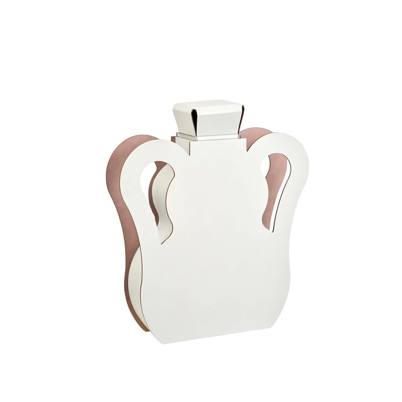 Leather Decorative Object VASE OTTO by Gianpaolo Venier for ADJ STYLE