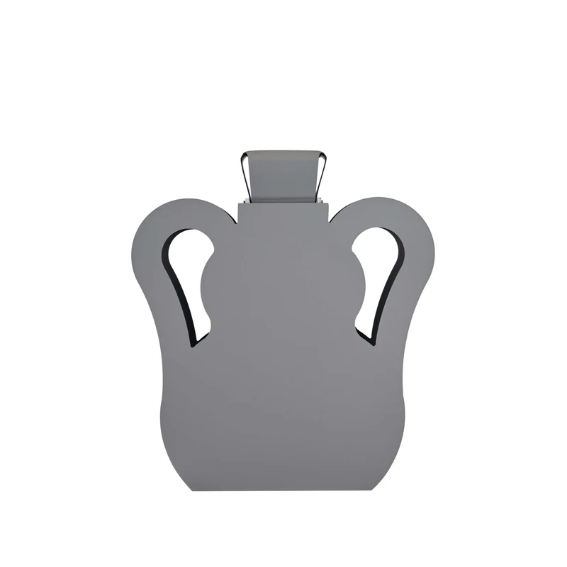 Leather Decorative Object VASE OTTO by Gianpaolo Venier for ADJ STYLE