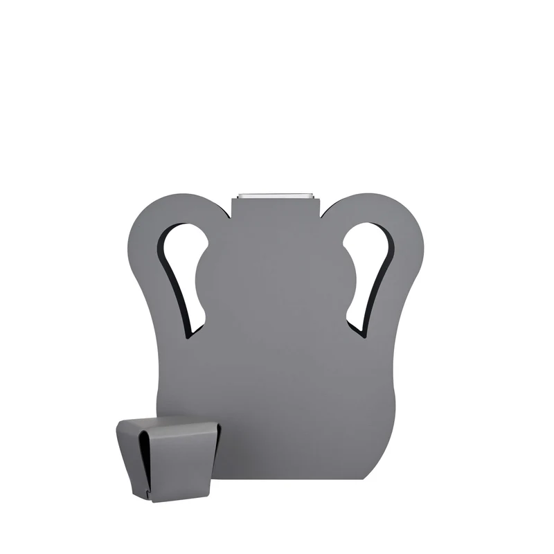 Leather Decorative Object VASE OTTO by Gianpaolo Venier for ADJ STYLE