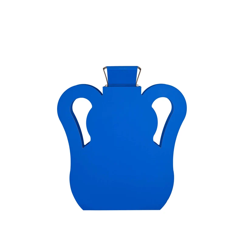 Leather Decorative Object VASE OTTO by Gianpaolo Venier for ADJ STYLE