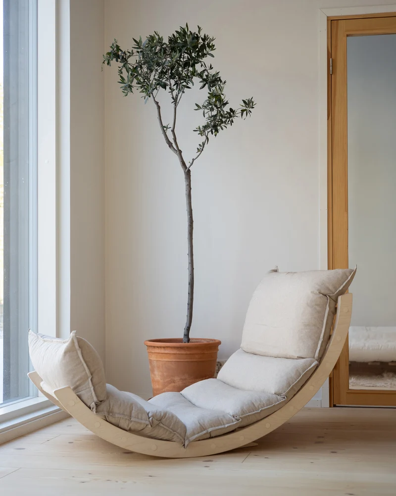 LAAKSO rocking lounger | birch