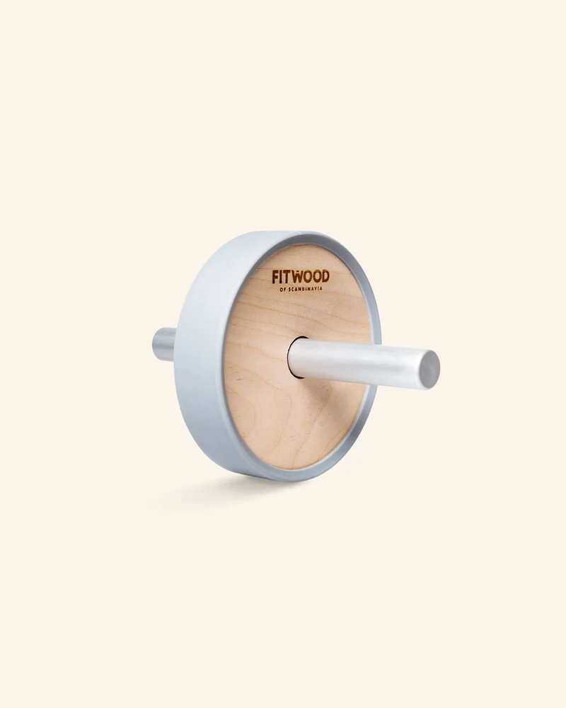 KIVI exercise wheel | birch - grey