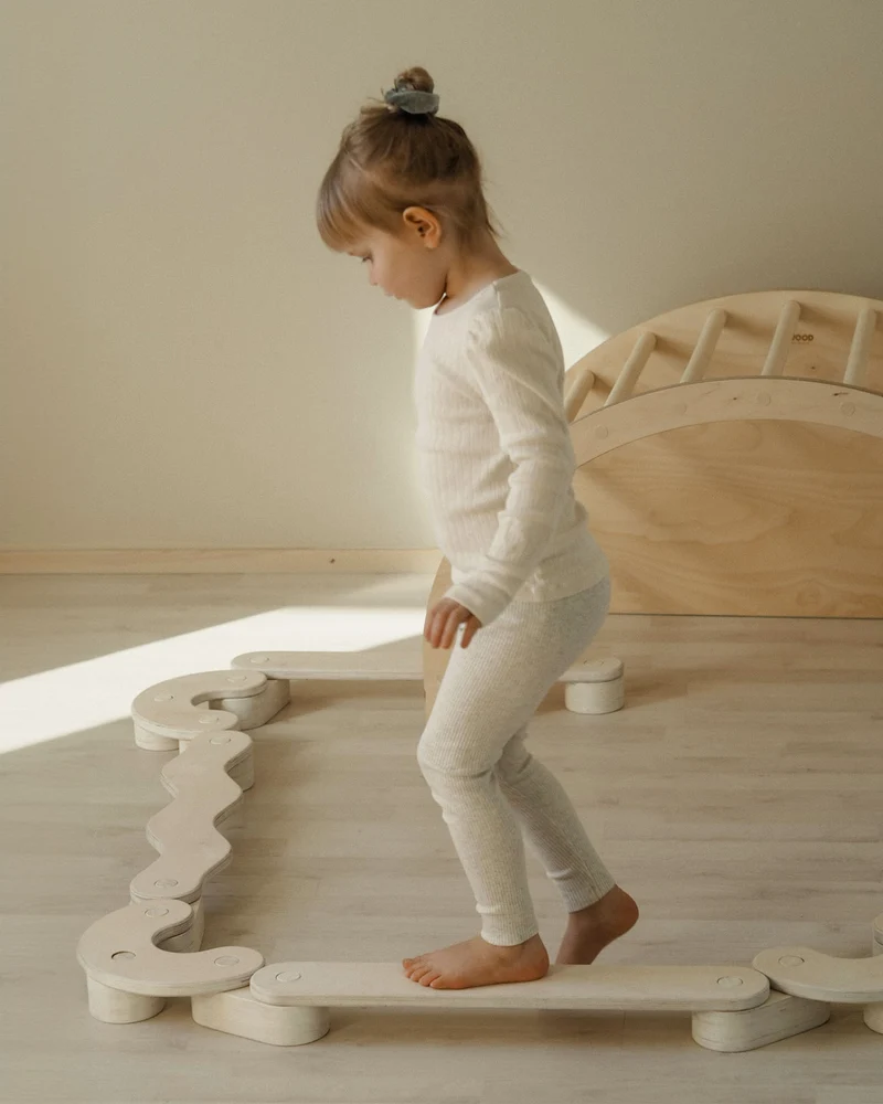 POLKU balance beam L | birch
