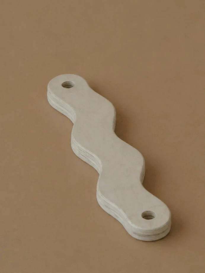 POLKU separate | long curly | birch