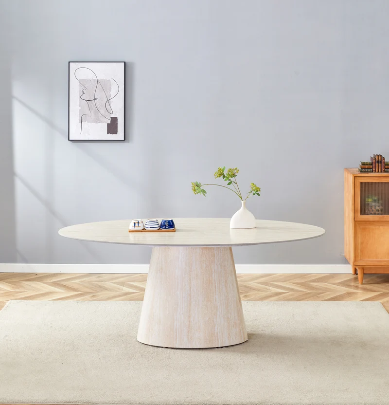 Table à manger OVA plateau céramique