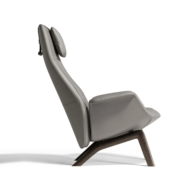 Armchair DOWNTOWN LOUNGE by Jean Marie Massaud for Poltrona Frau