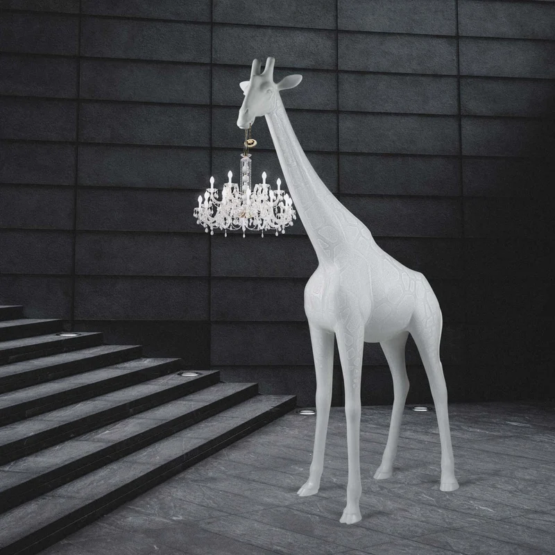 Floor Lamp GIRAFFE IN LOVE XL by Marcantonio for Qeeboo