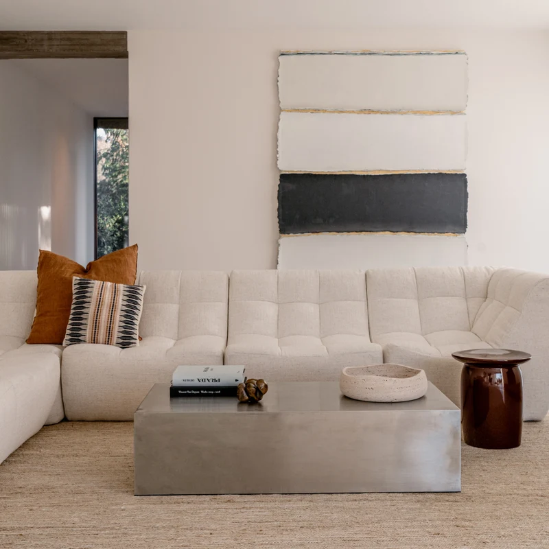 Rechthoekig salontafel Sienna - 120 cm - Stainless Steel