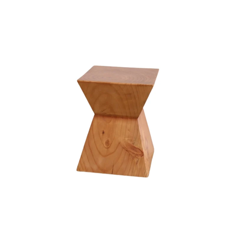 Bijzettafel Maurel - grenenhout - Licht walnoot