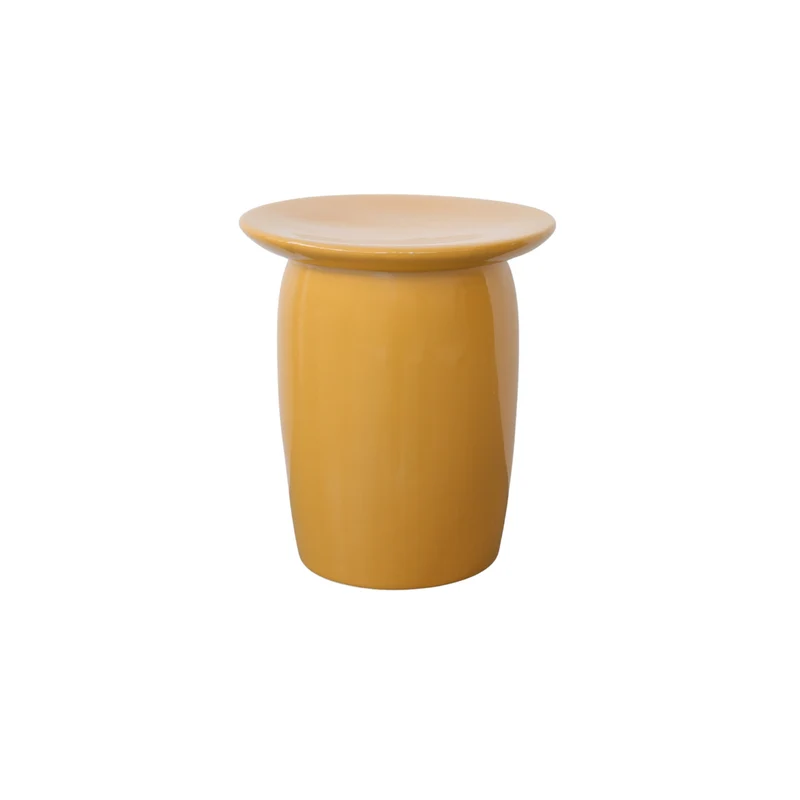 Bijzettafel Kivo – Keramiek - Amber Gold