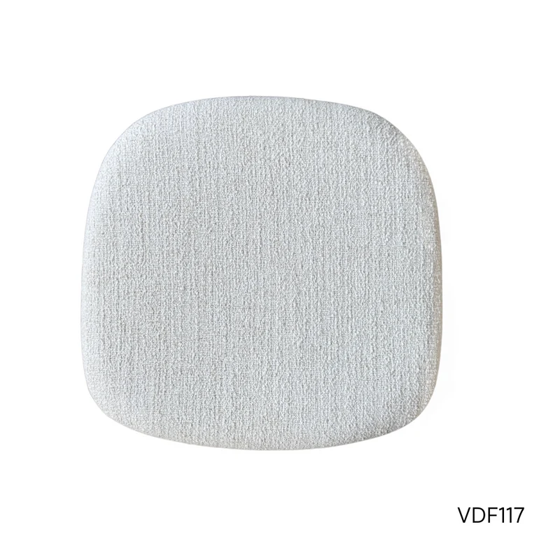 Eetkamerstoel - Muret - Ivory Bouclé zitting - Eik