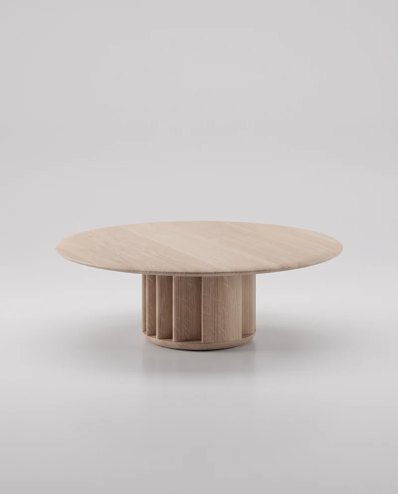 Grid Coffee Table - Solid Top