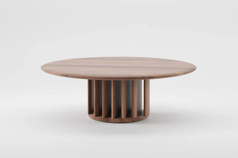 Grid Coffee Table - Solid Top
