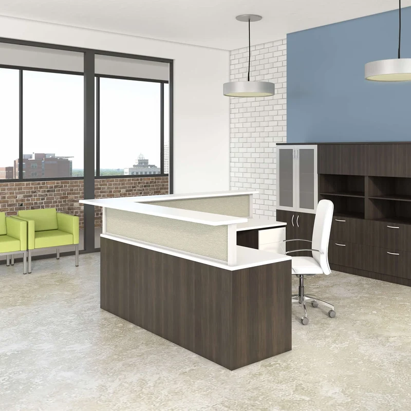 Bureau de réception Modern + PanelX