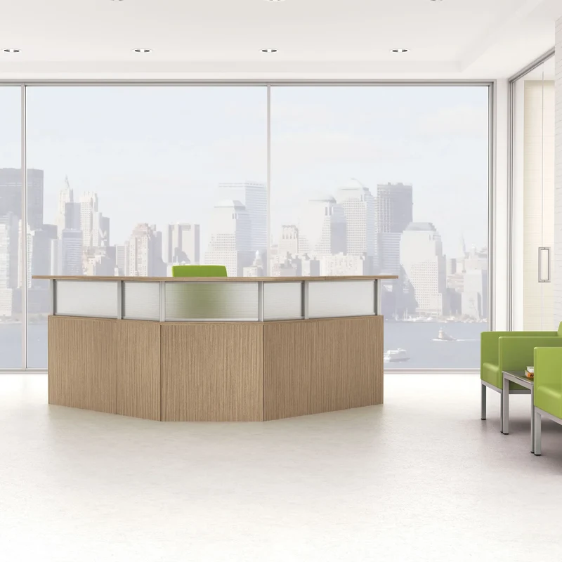 Bureau de réception Modern + PanelX