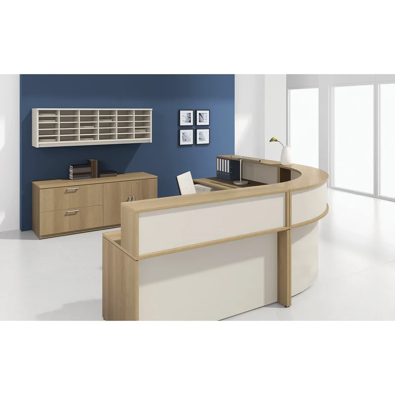 Bureau de réception arrondi Morpheo