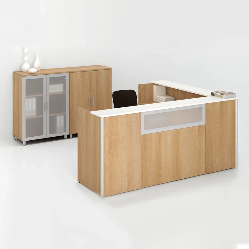 Bureau de réception en L Concept 3