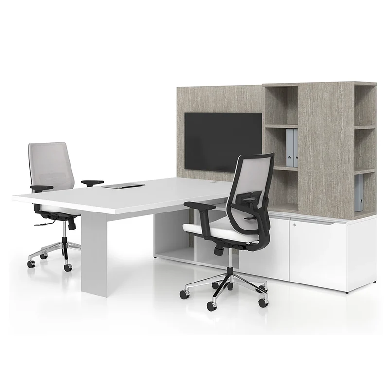Mobilier collaboratif avec rangement, Nex