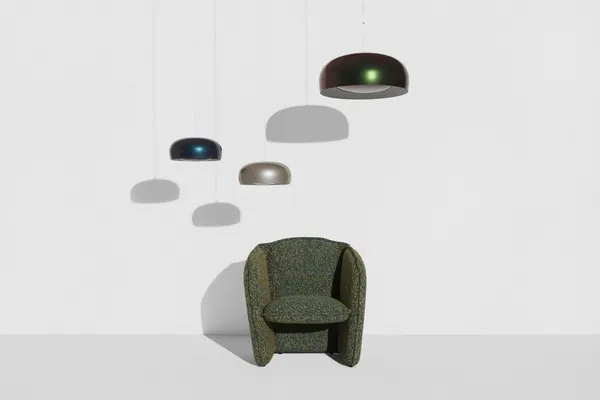 Brush Pendant Light