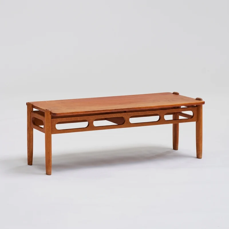Teak coffee table 'ML-85' by William Watting, 1960s-1970s
