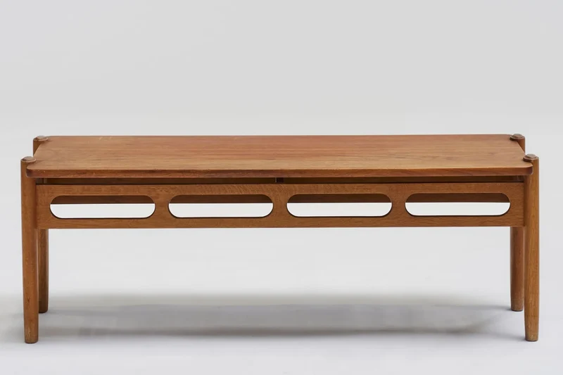 Teak coffee table 'ML-85' by William Watting, 1960s-1970s