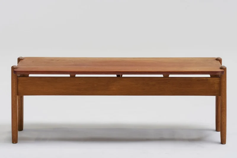 Teak coffee table 'ML-85' by William Watting, 1960s-1970s