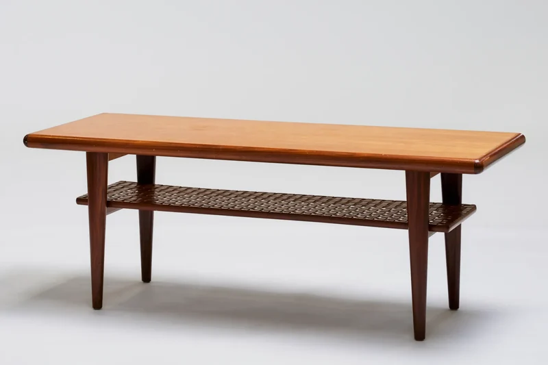 Teak coffee table, 1950s-1970s