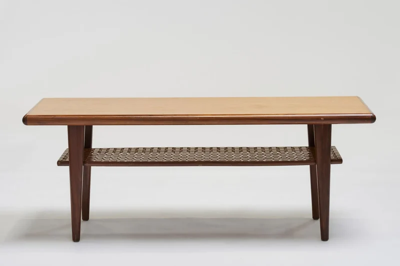Teak coffee table, 1950s-1970s
