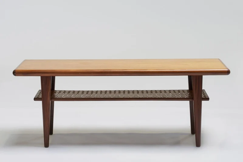 Teak coffee table, 1950s-1970s