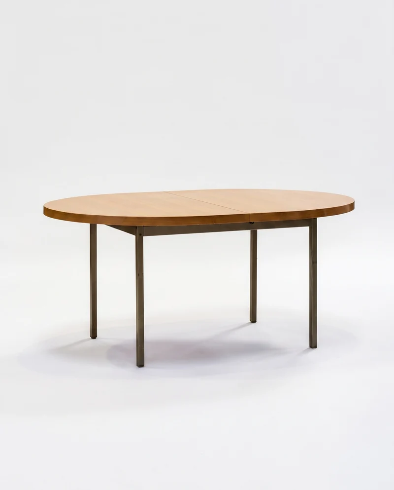 Mahogany dining table by Georges Frydman