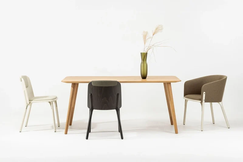 Split Chair - Solid Wood Back & Seat