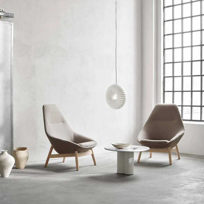 Fauteuil lounge Famiglia dossier haut